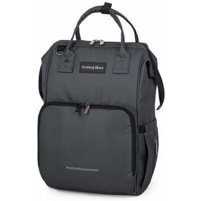 PETITE&MARS Batoh Jack série Catchthemoment Ultimate Grey – Sleviste.cz