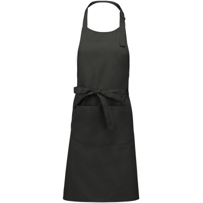 Kariban Zástěra K885 s laclem COT20K88567099-dark grey Šedá tmavá – Hledejceny.cz