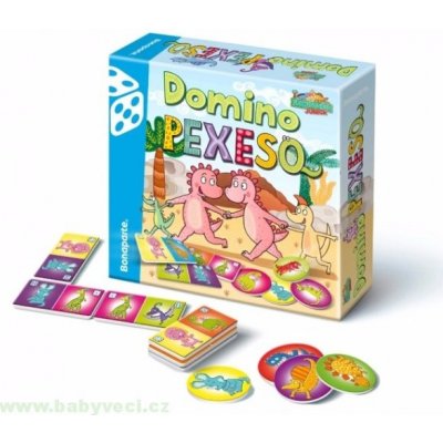 Bonaparte Domino a Pexeso Prehistoric junior – Hledejceny.cz