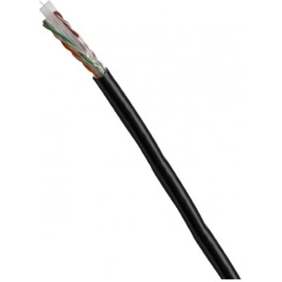 Datacom 1128 UTP, drát, CAT6 PE, 500m, černý – Hledejceny.cz