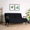 Pohovka Atelier del Sofa 2-místná Sando 2-SeaterBlack, Černá