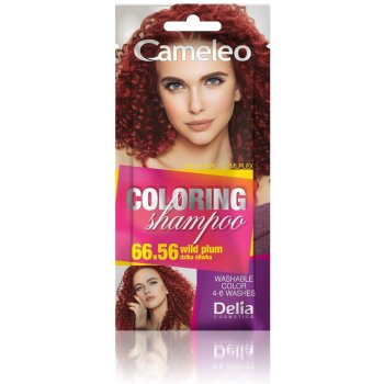 Delia Cameleo No1 barevný šampon 66.56 wild plum 40 ml