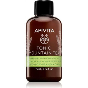 Apivita Tonic Mountain Tea tonizující sprchový gel 75 ml