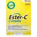 Ester-C Vitamin C 200 mg tablety pro podporu imunity snížení míry únavy a vyčerpání 90 tablet – Hledejceny.cz