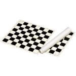 Šachovnice rolovací černá 50 mm PVC – Zboží Dáma