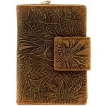 Gregorio s ornamenty květin hnědá – Zboží Mobilmania