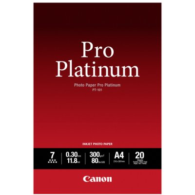 Canon PT-101, A4, 300g, lesklý, 20 listů 2768B016 – Zboží Živě