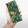 Pouzdro a kryt na mobilní telefon Apple Pouzdro iSaprio iPhone XS Max Tropical Green 02