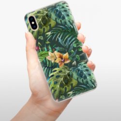 Pouzdro iSaprio iPhone XS Max Tropical Green 02