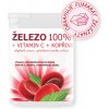 Vitamín a minerál Železo 100% + vitamín C + kopřiva 90 taablet