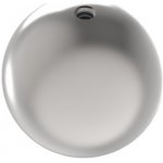 Hahn Steel Nerezová koule dutá O80 mm se závitem M10, AISI 304 - brus – Zboží Mobilmania