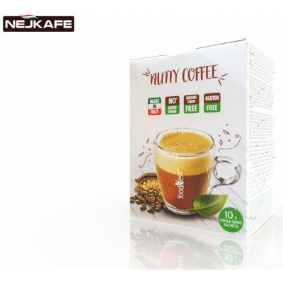 FoodNess Oříškové Cappuccino Nutty Coffee 10 x 200 g – Zboží Mobilmania