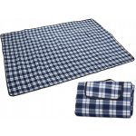 Verk Pikniková deka 150 x 200 cm károvaná modrá II – Zboží Mobilmania
