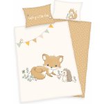 Herding bavlněné povlečení 100 x 135 cm krémově béžové – Sleviste.cz