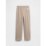 GAP Dětské tepláky s logem hnědá – Zboží Dáma