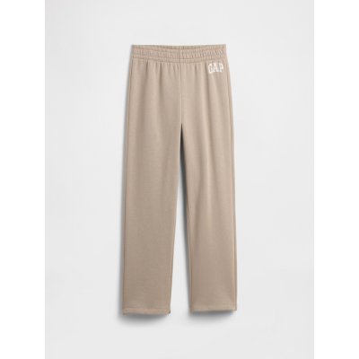 GAP Dětské tepláky s logem hnědá – Zboží Dáma