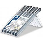 Staedtler 308 černý 6 ks – Zboží Mobilmania