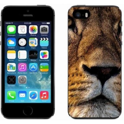 Pouzdro mmCase Gelové iPhone 5/5s - lev – Zboží Mobilmania