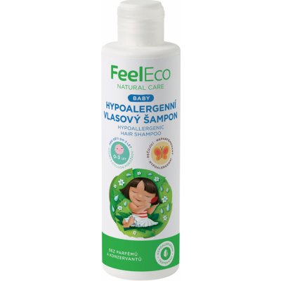 Feel Eco Baby Hypoalergenní vlasový šampon 200 ml – Zboží Mobilmania