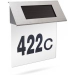 Svítidlo solární 11446B s číslem domu – HobbyKompas.cz