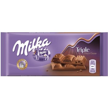 Milka Triple Chocolate 90 g