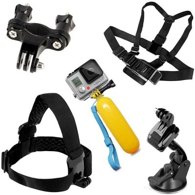 MG Set 9in1 set upevňovacího příslušenství na GoPro SJCAM HUR52693 – Zbozi.Blesk.cz