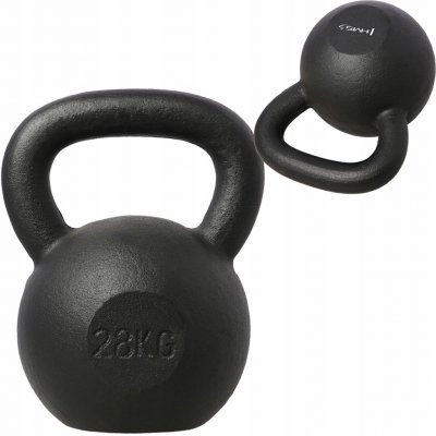 HMS KZG KETTLEBELL LITINOVÝ 28 KG – Zboží Dáma