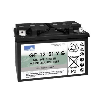 SONNENSCHEIN GF 12 051 Y G1 12V C5/51Ah C20/56Ah – Zboží Mobilmania