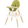 Jídelní židlička New Baby 3v1 Grace green