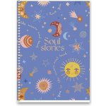 Shkolyaryk Kroužkový blok Nature A5 čtverečkovaný 96 listů – Sleviste.cz