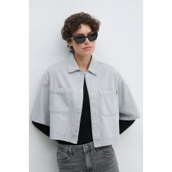 Pepe Jeans ELLE CLOUD šedá relaxed s klasickým límcem PL304869