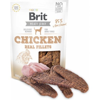 Brit Jerky Chicken Fillets 200 g – Zbozi.Blesk.cz