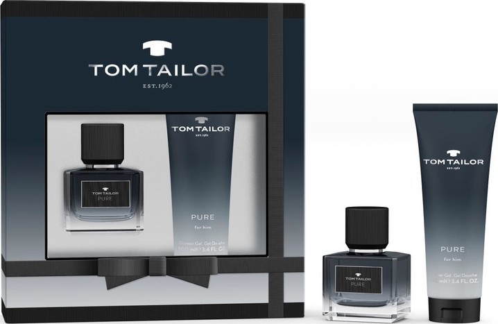 Tom Tailor Pure for Him EDT 30 ml + sprchový gel 100 ml dárková sada