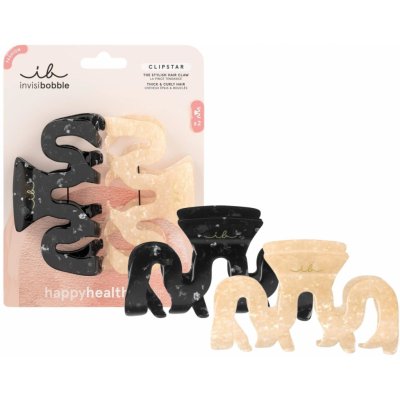Invisibobble CLIPSTAR Eclipse - Skřipec do vlasů 2 ks – Zboží Dáma