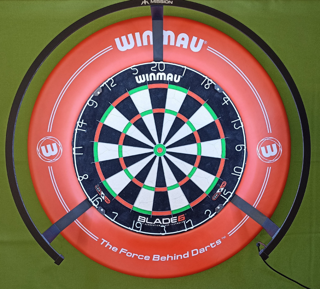 Winmau set TRIPLE terč Blade 6 + okruží Red Print + Torus 270 od 4