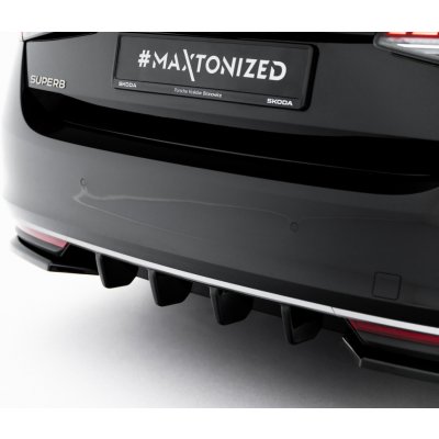 Maxton Škoda Superb IV-Difuzor zadního nárazníku SK-SU-4-RS1G – Sleviste.cz
