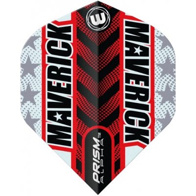 Winmau Prism Alpha Grey & Red Maverick – Hledejceny.cz