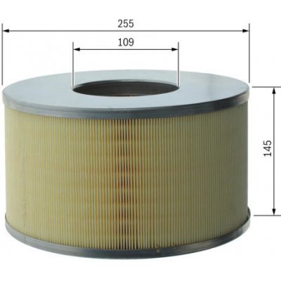 Vzduchový filtr BOSCH F 026 400 260 – Hledejceny.cz