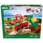 Brio Vláčkodráha World 33984 Hrací set zvířecí farma – Sleviste.cz