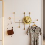 Kalune Design Dama 107 x 64 x 10 cm zlatý – Hledejceny.cz