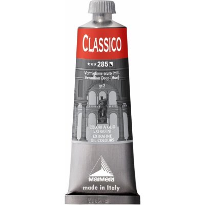 Maimeri Classico olejová barva Vermilion Deep Hue 60 ml – Hledejceny.cz