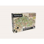 POPULAR Mapa České republiky 160 dílků – Hledejceny.cz