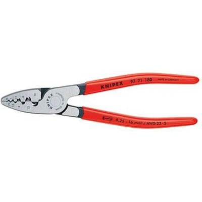 KNIPEX 97 71 180 Lisovací kleště na koncové dutinky 180 mm – Zboží Mobilmania