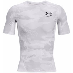 Under Armour UA HG Isochill Comp Print SS wht