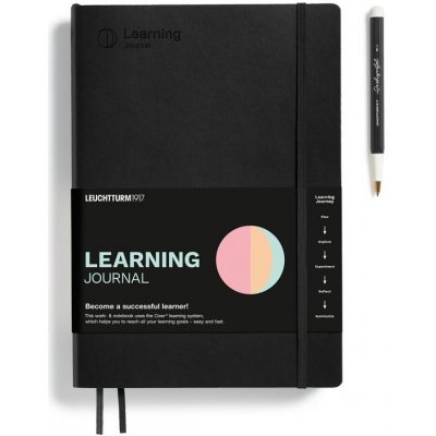 Leuchtturm1917 Learning Journal A5 Black – Zboží Živě