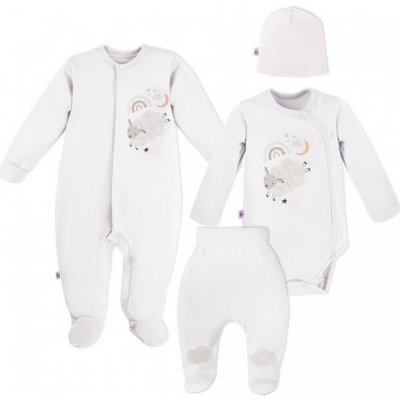 Eevi Kojenecká souprava MELLOW bílá – Hledejceny.cz