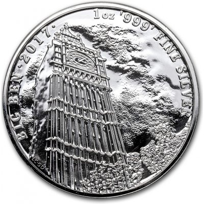 Royal Mint Mince Velká Británie památky Británie 1 oz