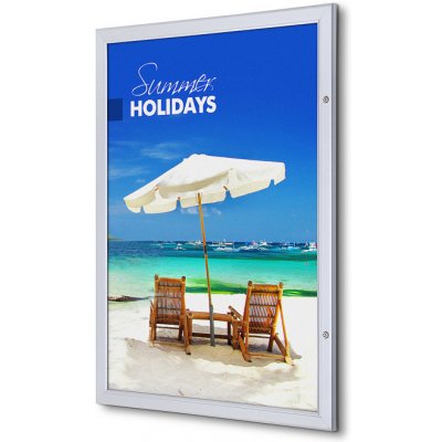 Jansen Display Uzamykatelný plakátový rám A1 650 x 897 mm – Zboží Dáma