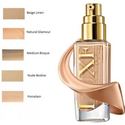 avon kryci make up luxe spf15 foundation natural glamour 30 ml – Heureka.cz