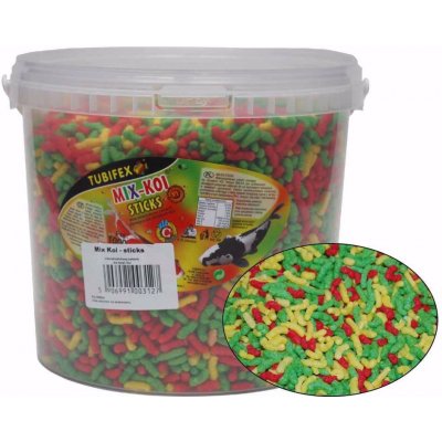 Tubifex Koi Mix sticks plovoucí 5 l – Zboží Mobilmania